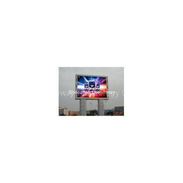 P 10 Outdoor Advertising LED Display Screen 1R1G1B With IP65 Waterproof , 10000 Dots