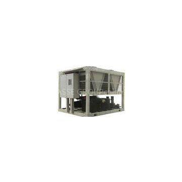 R22 Air Cooled Screw Chiller , Industry Water Cooling Machine With Pressure Protection