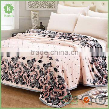 Promotional Polyester Super Soft Thick Fleece Blanket