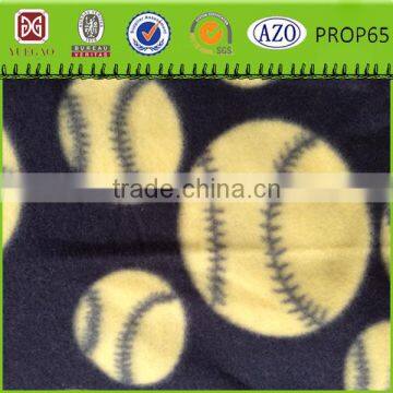 100% polyester brushed fabric flannel material fabric