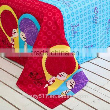 Check Design 100% Polyester Microfiber Printed Bed Sheet BS257 photo-5