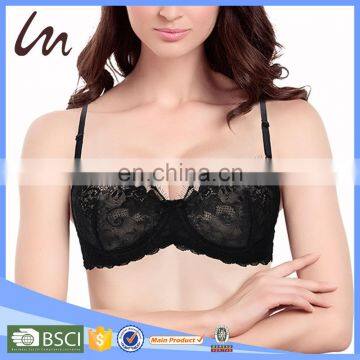 Wholesale Fashion Beautiful Girls Perfect Sexy Large Size Lace Underwear Lingerie Bra