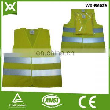 factory /suppliers made / design high visibility CE class2 vest hi viz vest for child