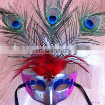 party carnival masquerade feather dance cheap mask MPM-052