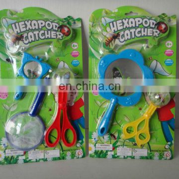 2014 Kids Plastic hexapod bug catcher toys