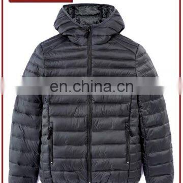 Chinese Manufacturer Lightweight Hoody Down Jacket Men Packable