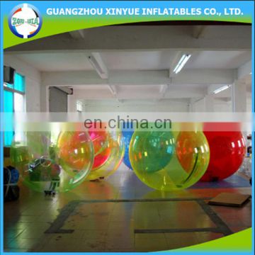 Colorful 0.8mm-1.0mm PVC/TPU inflatable water walking ball rental