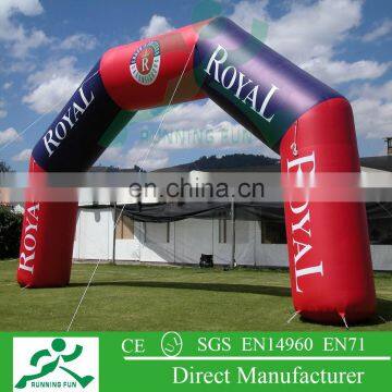 Giant advertising arch for display