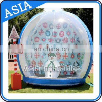 Customized Inflatable Show Globe, Dome Inflatable Bubble Tent For Commercial Advertising Display
