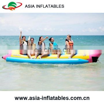 10 Persons Ocean Inflatable Float Water Banana Boat With 2 Tubes Towable Banana Boat For Sale