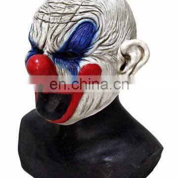 Halloween Party Fancy Dress Costume Mask Crazy Chinless Clown Mask