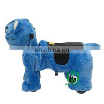 New Design!!!HI CE Funny Electronic Ride on Horse Cars for Kids,plush Toys Animal Ride on Wheel for Park photo-5