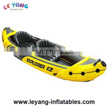 Hot sell / popular PVC inflatable kayak used in sea