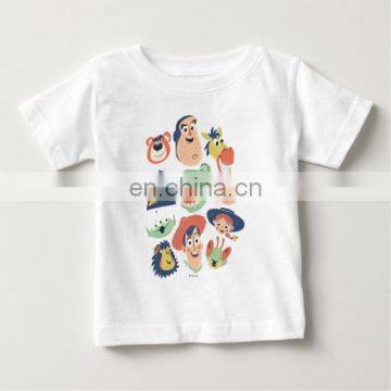 Fancy Cartoon Digital Printed High Quality T-shirt Baby photo-3