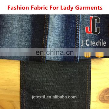 JC A710A-1 Shaoxing textile Fashion Style 100% cotton high quality stretch denim fabric