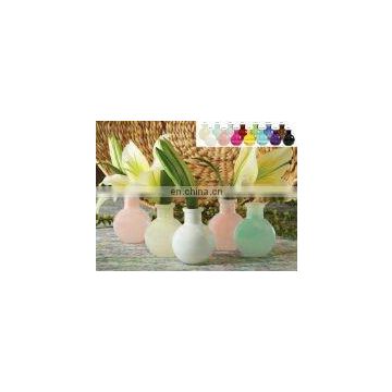 Set of 5 Milky Favor Bud Vases