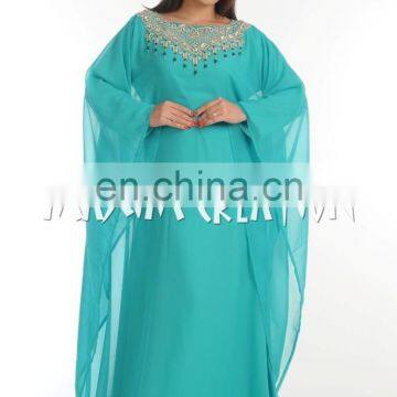 BEAUTIFUL DUBAI JALABIYA KAFTAN EVENING DRESS