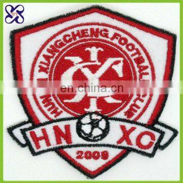 Embroidery patch soccer logo, embroidery football patch, patch embroidery