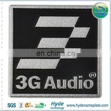 3D Brand Logo Diamond Cut Metal Nameplates,logo Embossed Aluminum/stainless Steel Label Name Plate photo-6