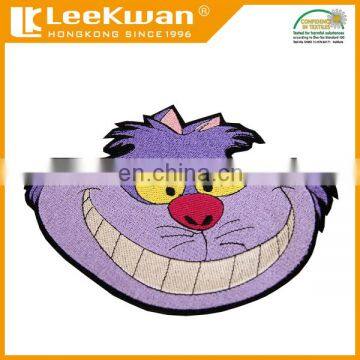 hot melt adhesive lovely cat animal patch embroidery