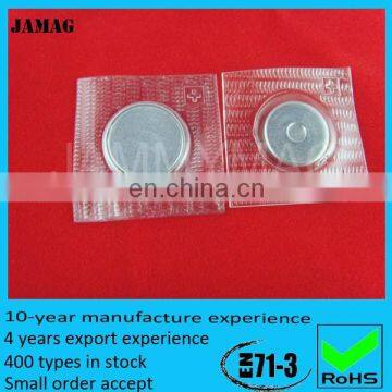 high performance plastic cover sewing magnet button for coats
