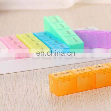 Promotion Gift Plastic Pill Storage Cases Colorful Medicine Box photo-3