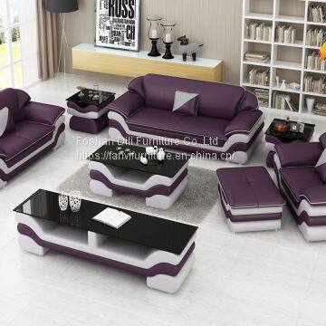 European Design Leather Sofa Set