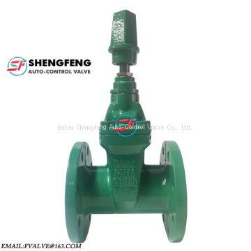 BS5163 PN16 DN80 underground squared nut Gate Valve