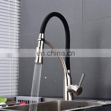 Good quality stainless steel pull out kitchen basin sink faucet