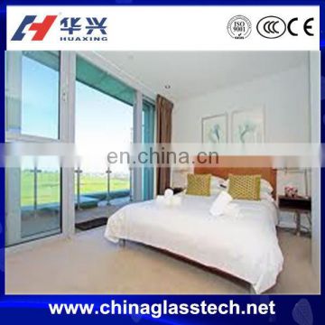 8mm tempered sliding glass living room Divider