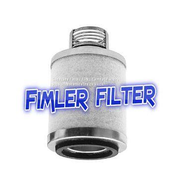 Replacement Vacuum Pump filter element for FE 4-8, AF 4-8 / AR 4-8, Oil Mist Filter 18971