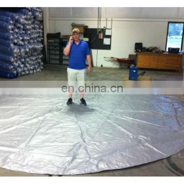 durable rounded pe tarpaulin  cover for swimming pool