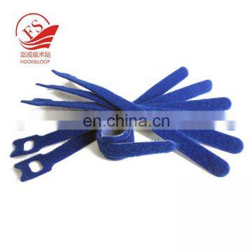 Great for wire management blue soft loop cloth and injection hook two side cable tie