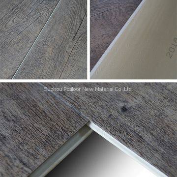 vinyl flooring sheet tiles slotted click lock 3.2mm thickness 0.3mm wear layer