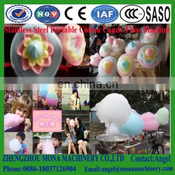 2016 new design flower cotton candy machine / cotton candy machine