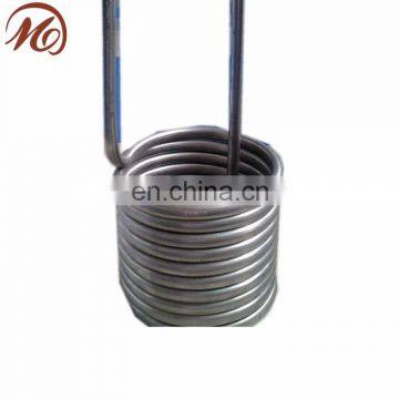 304 316 Spiral Stainless Steel Coil Pipe