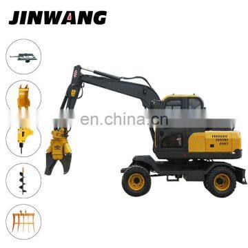 High Performance 60 kw Large Excavator Wheel Excavator for Sale photo-6