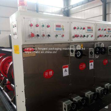 Purchase Carton Packing Equipment Automatic Printing Slotting Die- Cutting Machine