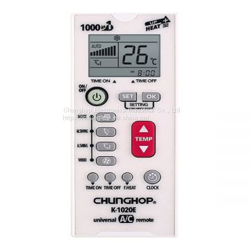 K-1020E 1000 in 1 Universal AC Remote Control Design Controller