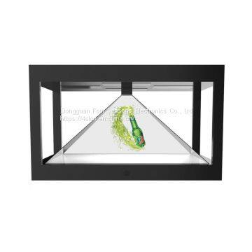 360 Degree Promotional Hologram Pyramid 3d Display Hologram Box 3d Hologram 120x120CM photo-2