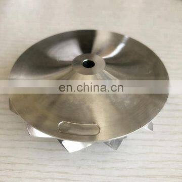 T04E 62.45/82.36mm 7+7 Blades High Performance Turbocharger Billet/milling/aluminum 2618 Compressor Wheel For GTX3582 Turbo