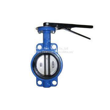 2020 High Quality Sealing Gear Wafer Butterfly Valve