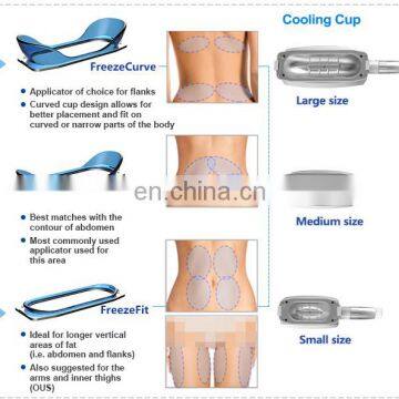 Cryotherapy Machine 360 Freeze Fat Cryo Body Slimming 4 Handles Cryotherapy Slimming Machine for Salon