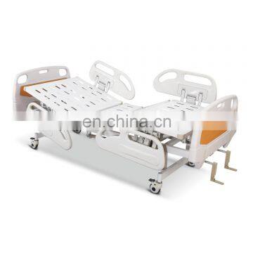 Medical Equipment Manual Lift 2 Cranks Hospital Bed With Side Rails photo-6