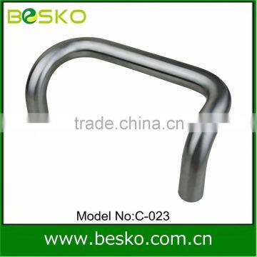 Special two times bending glass door handle C-023