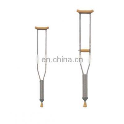 Underarm Medical Device Walking stick Cane Underarm Crutches aluminium elderly walking stick for disabled