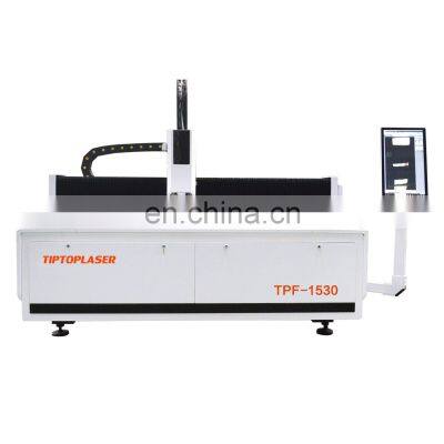 New designed metal fiber laser cutting machine 1530 1000w CNC laser cutting machine