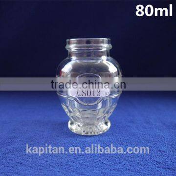 80ml Empty Glass Bottle For Chicken Essence