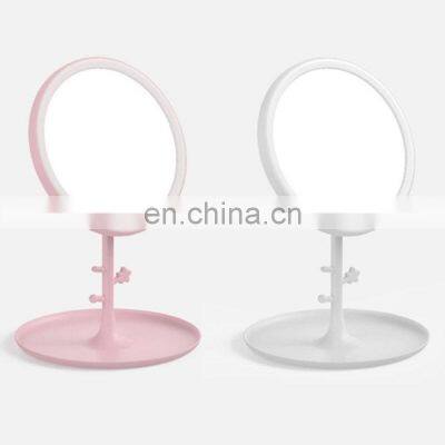 New Style Table Desktop Led Light Makeup Cosmetic Mirror photo-4