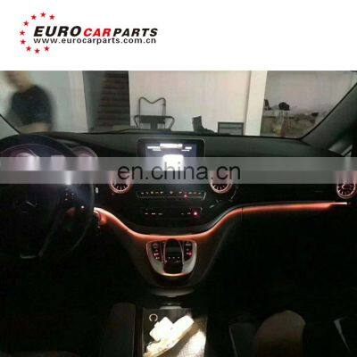 2019 NEW STYLE V CLASS w447 air vent ambient lights for V class W447 v260 vit interior Atmosphere Lights